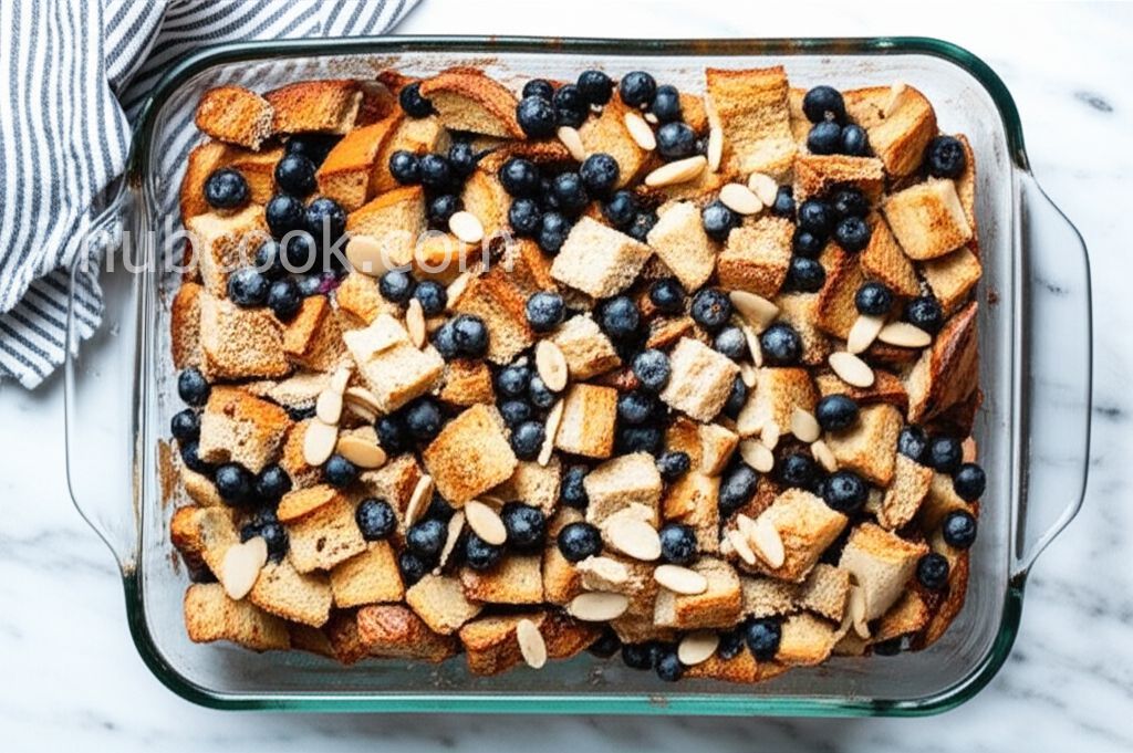 Blueberry-Almond French Toast Bake