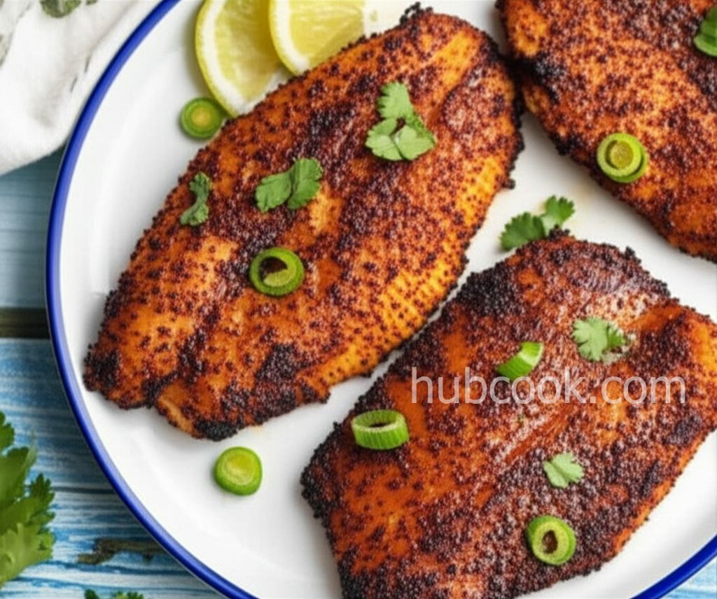 Cajun Blackened Catfish