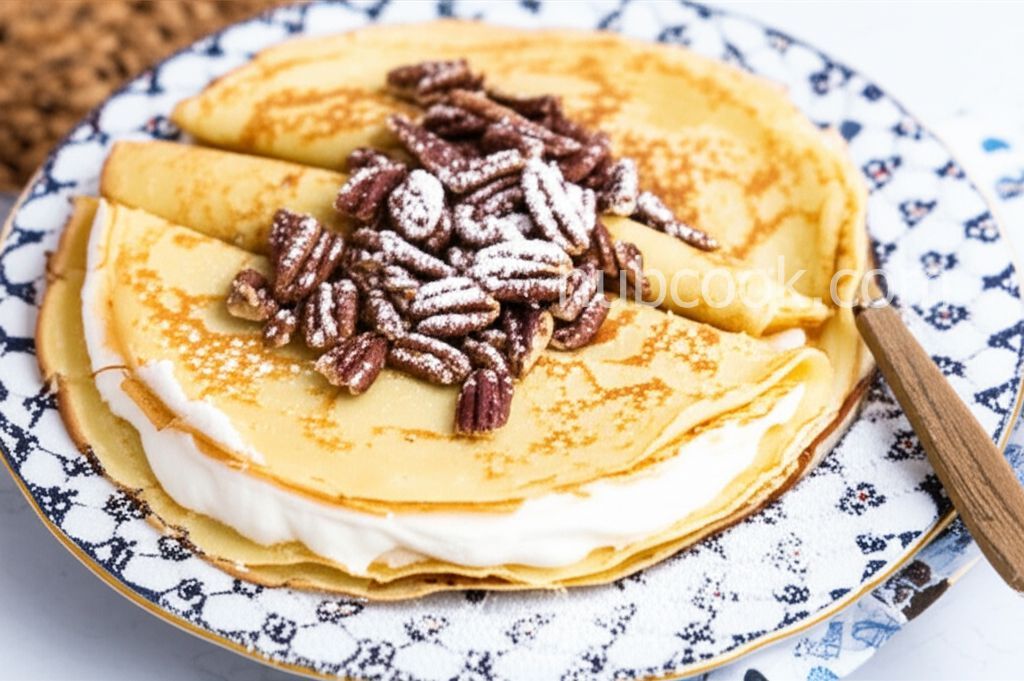 Connor's Sweet Cheese Crepes