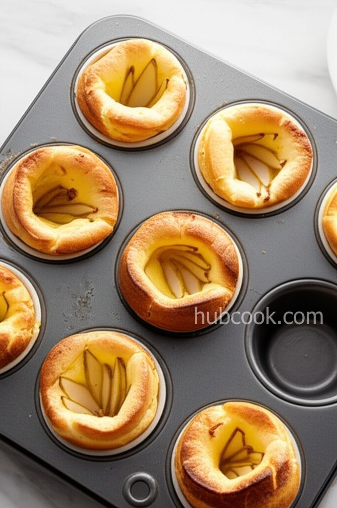 Fancy Pear Popovers