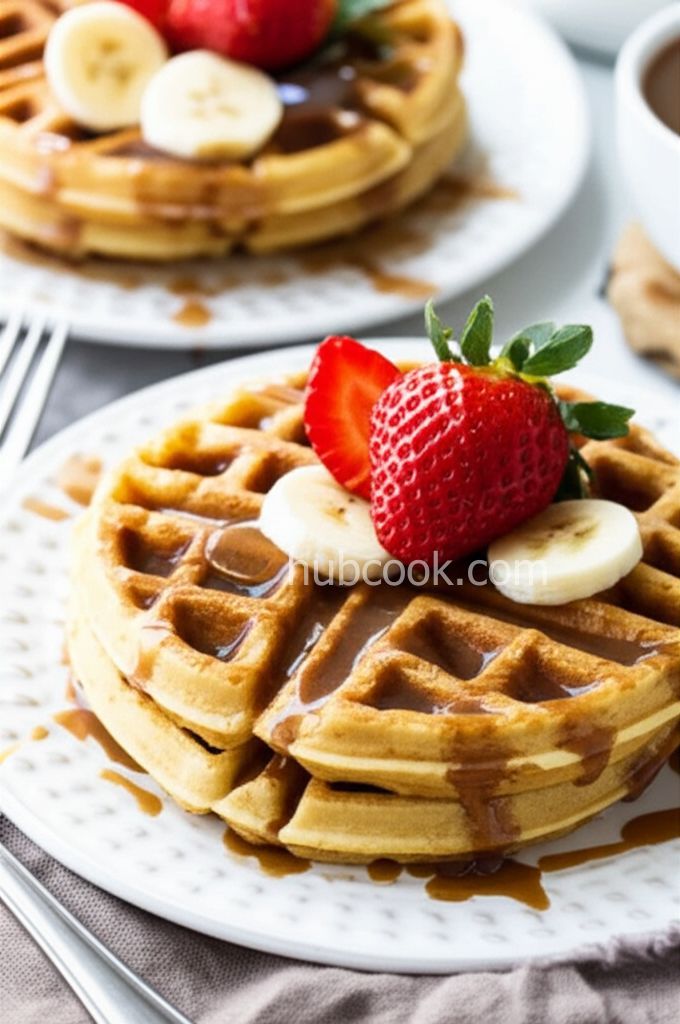 Michele's Cinnamon Roll Waffles