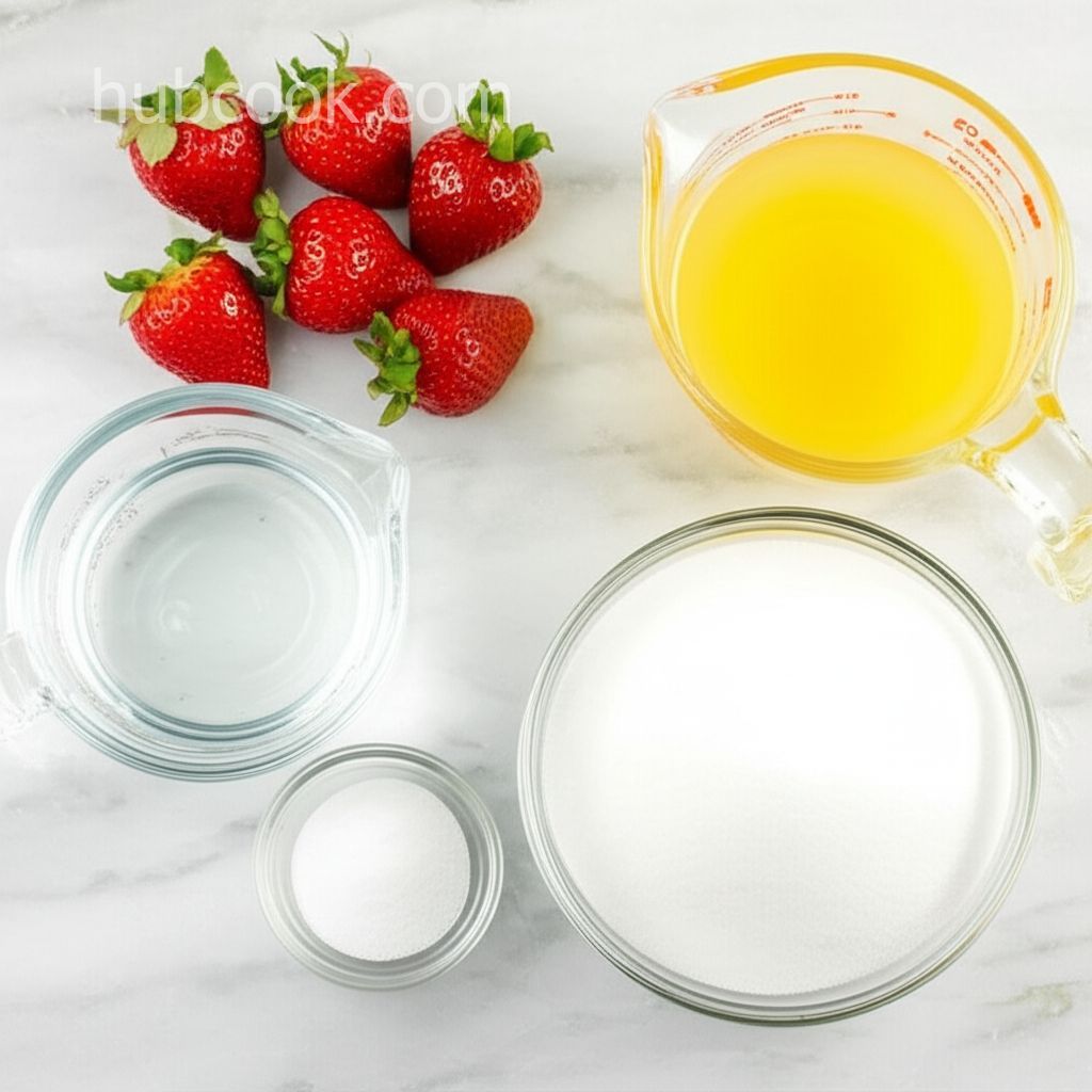 All Natural Strawberry Lemonade