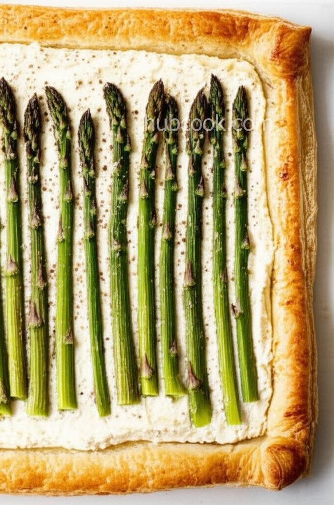 Asparagus Ricotta Tart