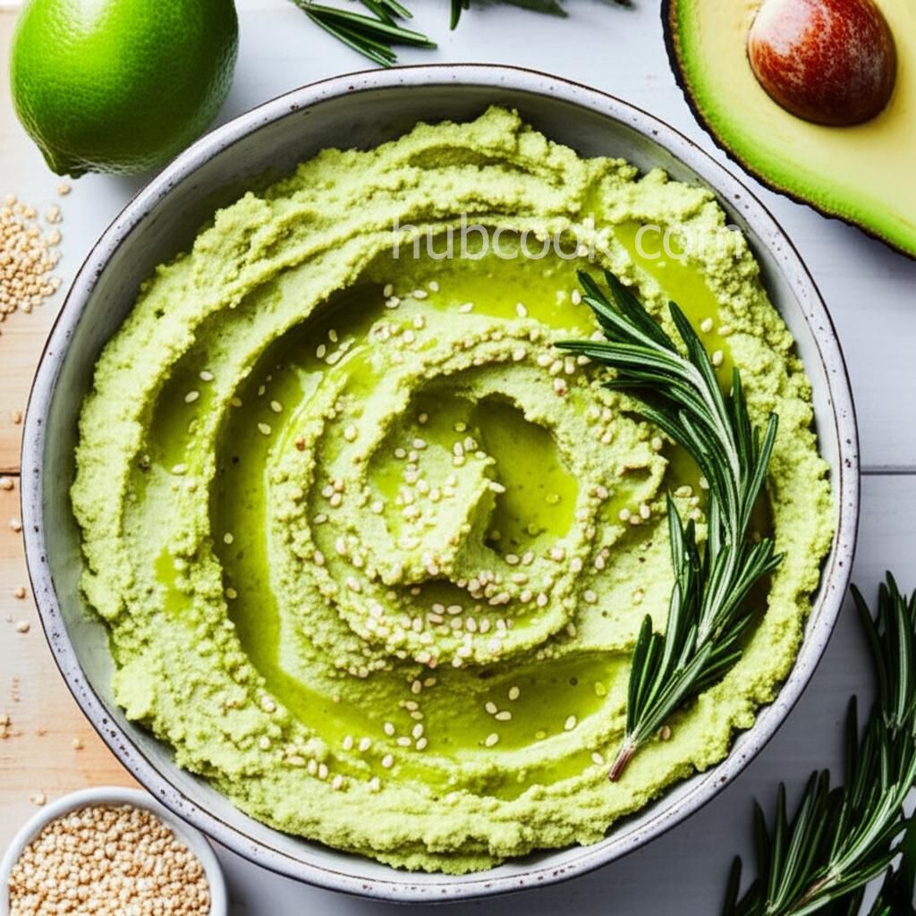 Avocado Lime Hummus