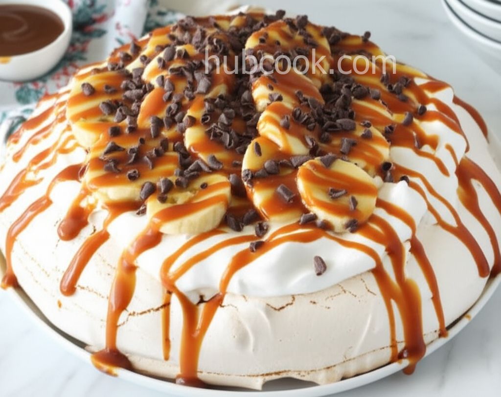 Banoffee Pavlova