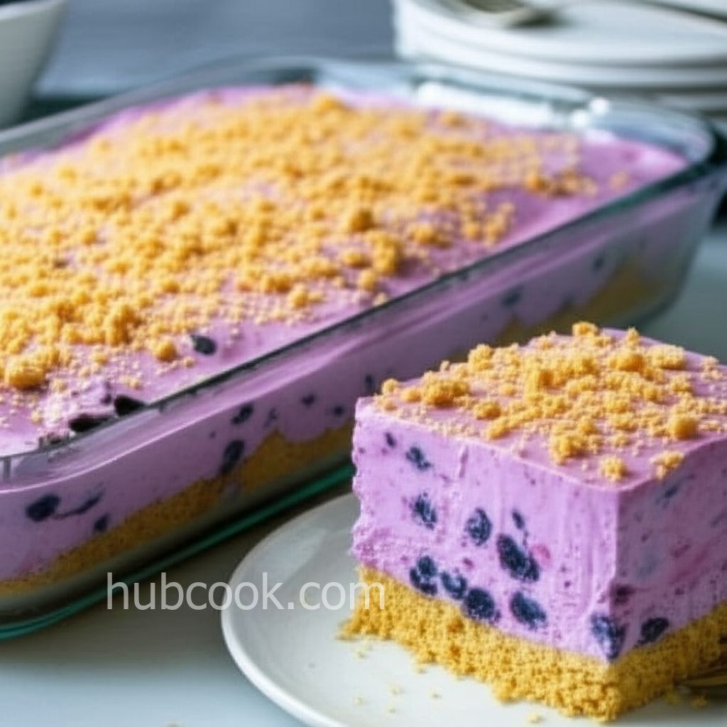 Blueberry Cream Dessert