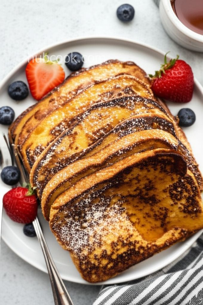 Buttermilk French Toast with Maple Syrup