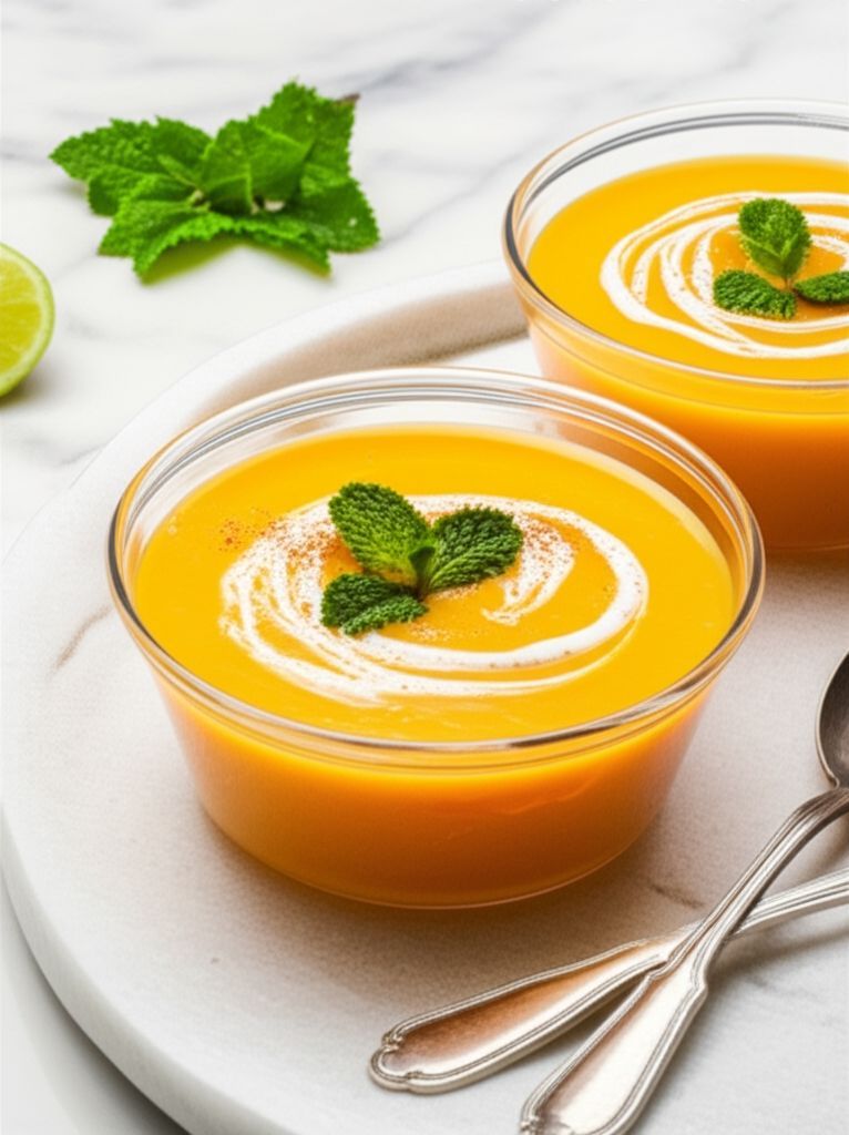 Chilled Cantaloupe Soup