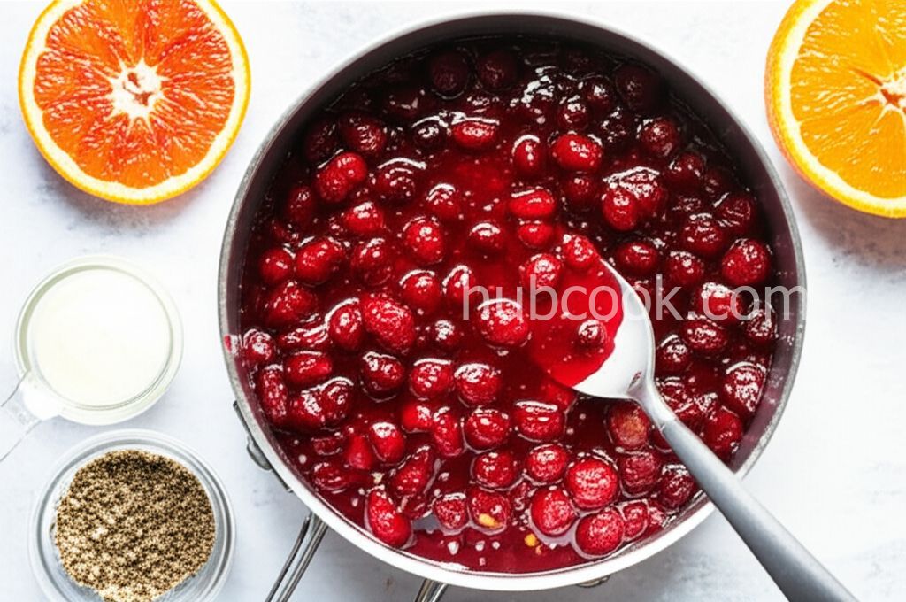 Cranberry Sauce with Orange Juice