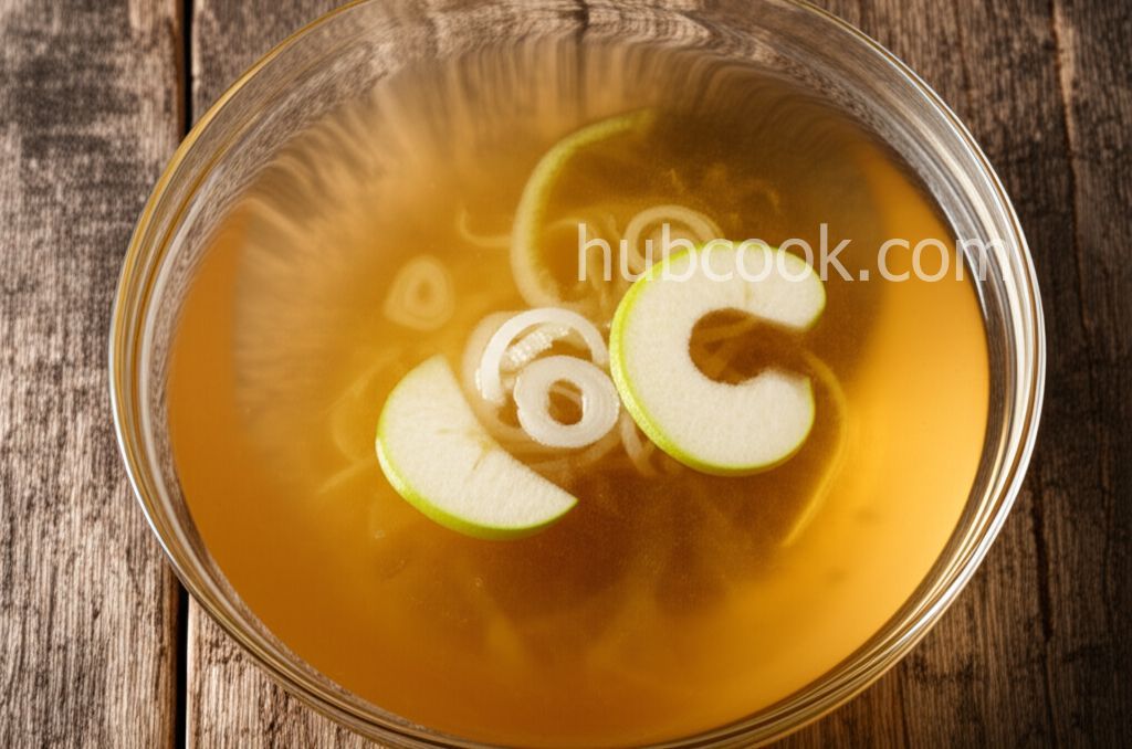 German Apple-Onion Soup