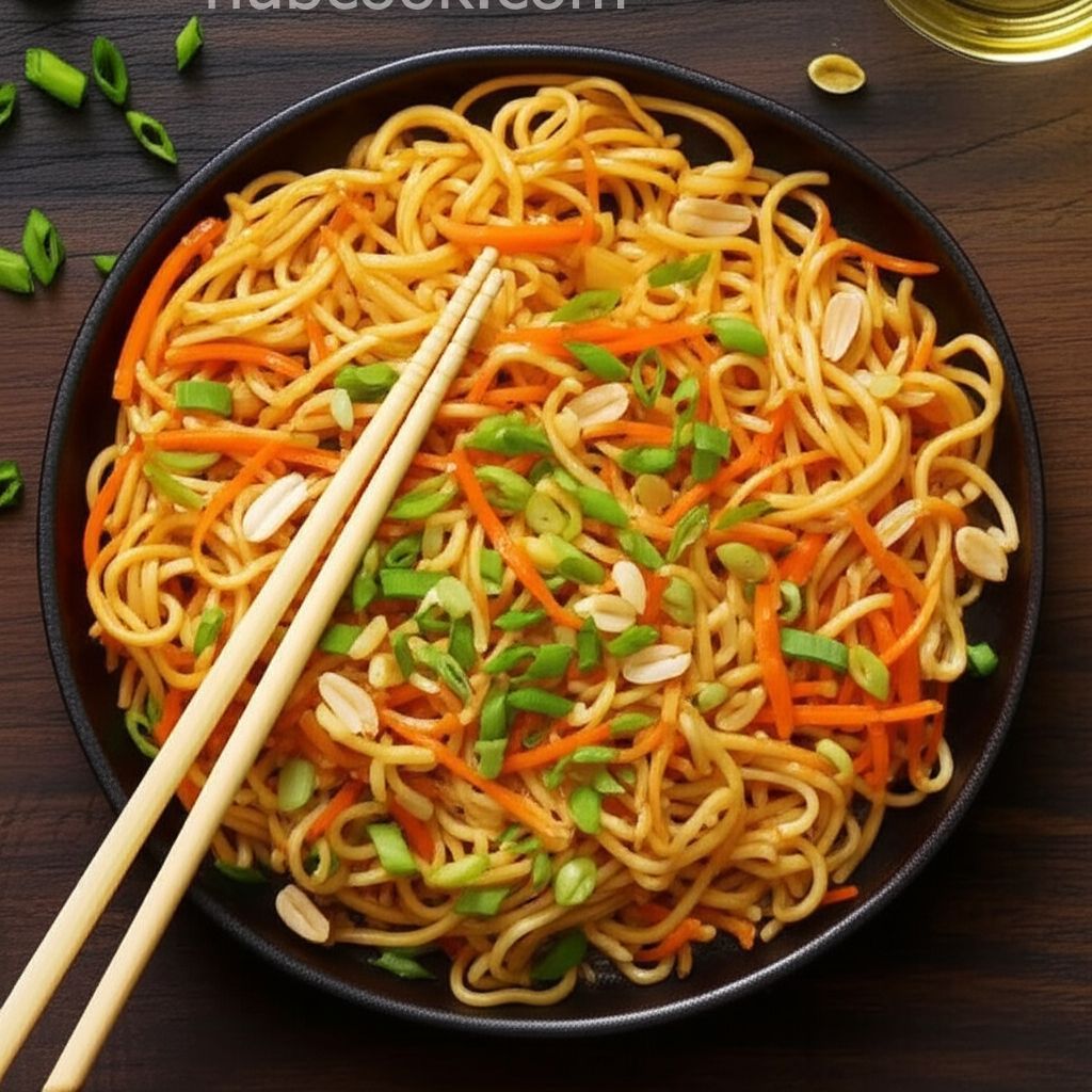 Ginger-Scallion Ramen Noodles