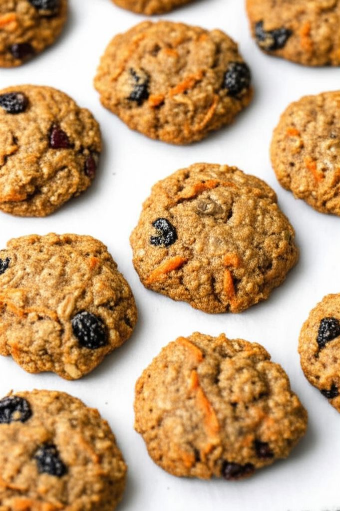 Healthier Carrot Oatmeal Cookies
