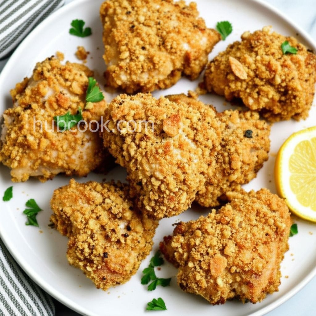 Honey Nut Dipped Chicken