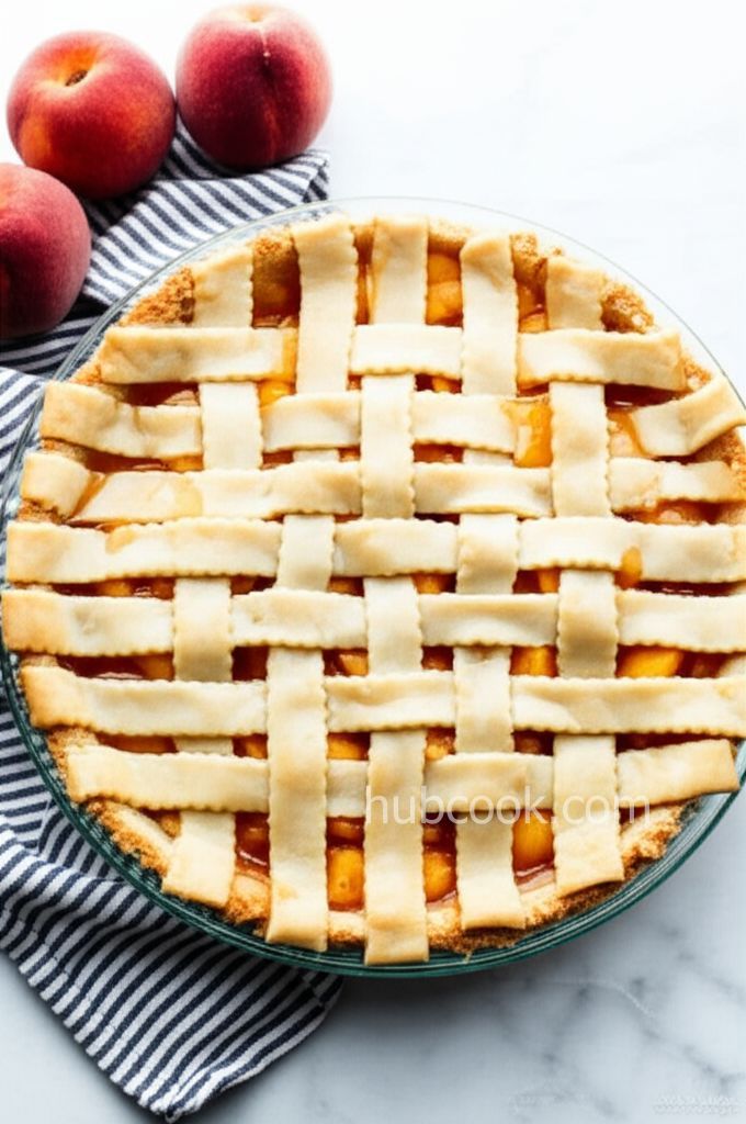 Honey Peach Pie