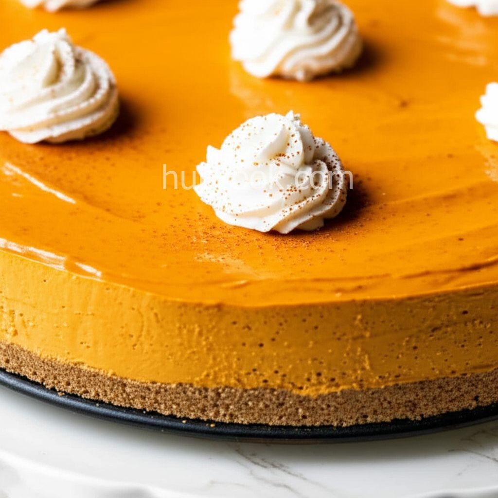 No-Bake Layered Pumpkin Spice Cheesecake