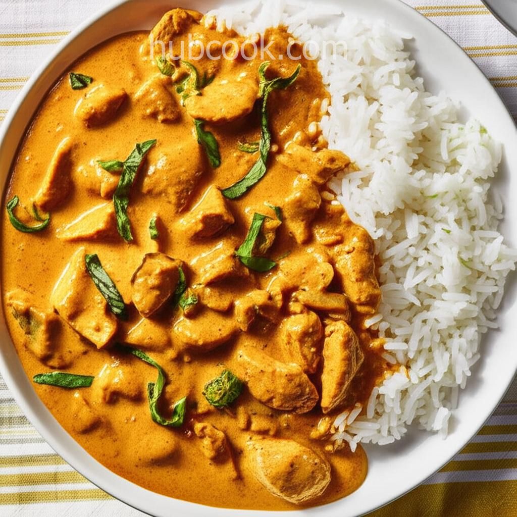 Peanut Curry with Chicken and Basil