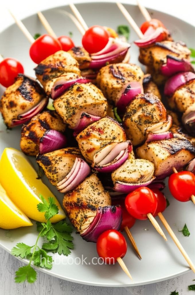 Pesto Chicken Kabobs