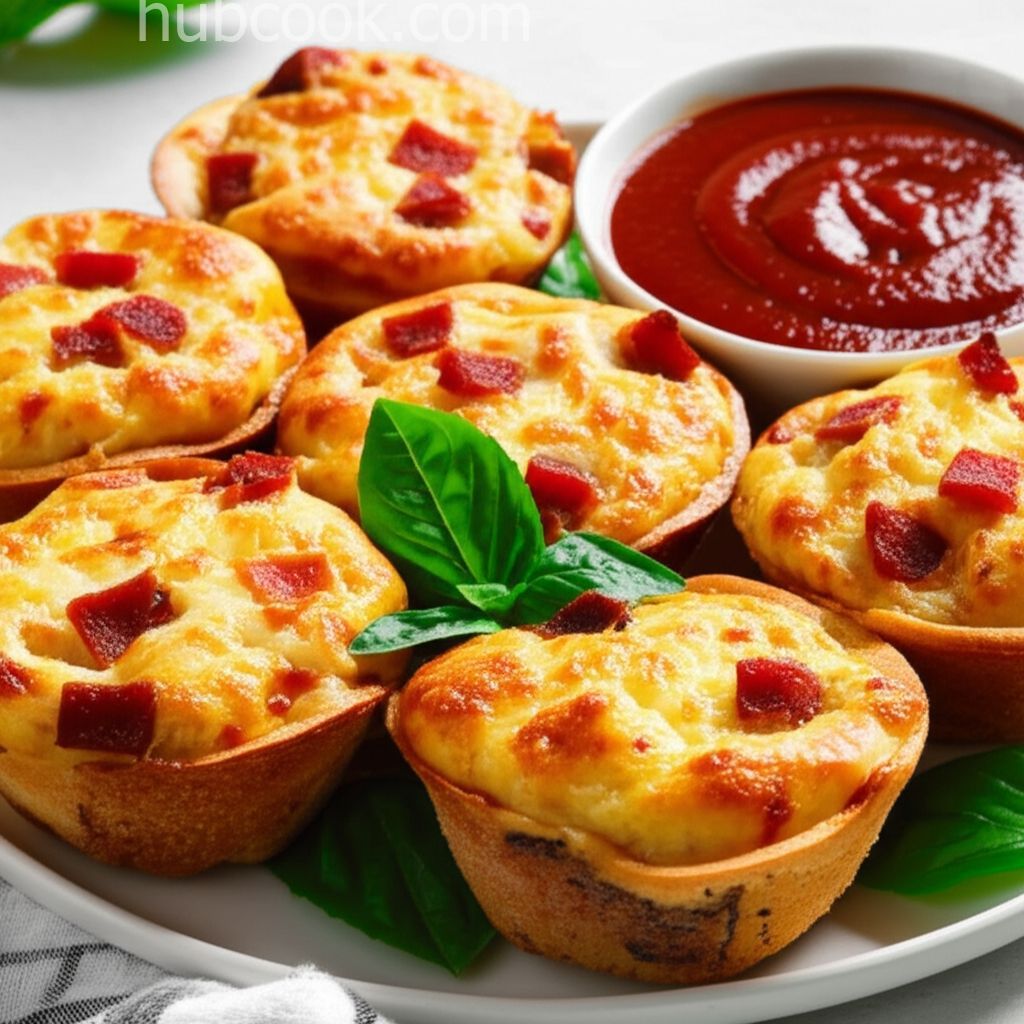 Pizza Cupcakes from Scratch