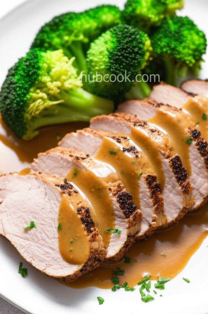 Pork Tenderloin with Dijon Marsala Sauce