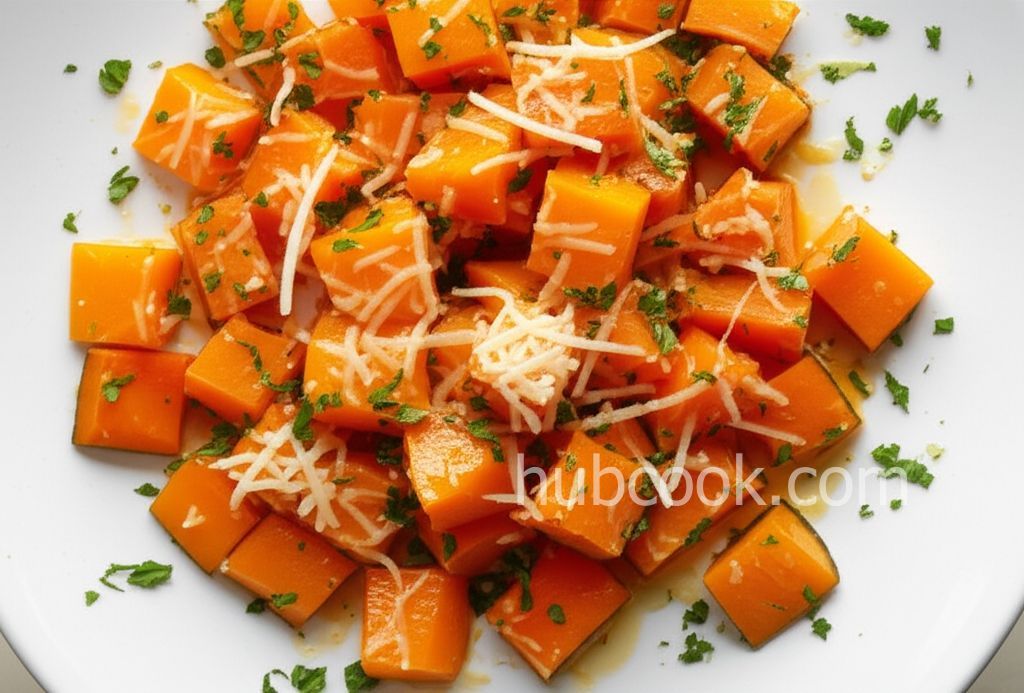 Roasted Acorn Squash with Parmesan