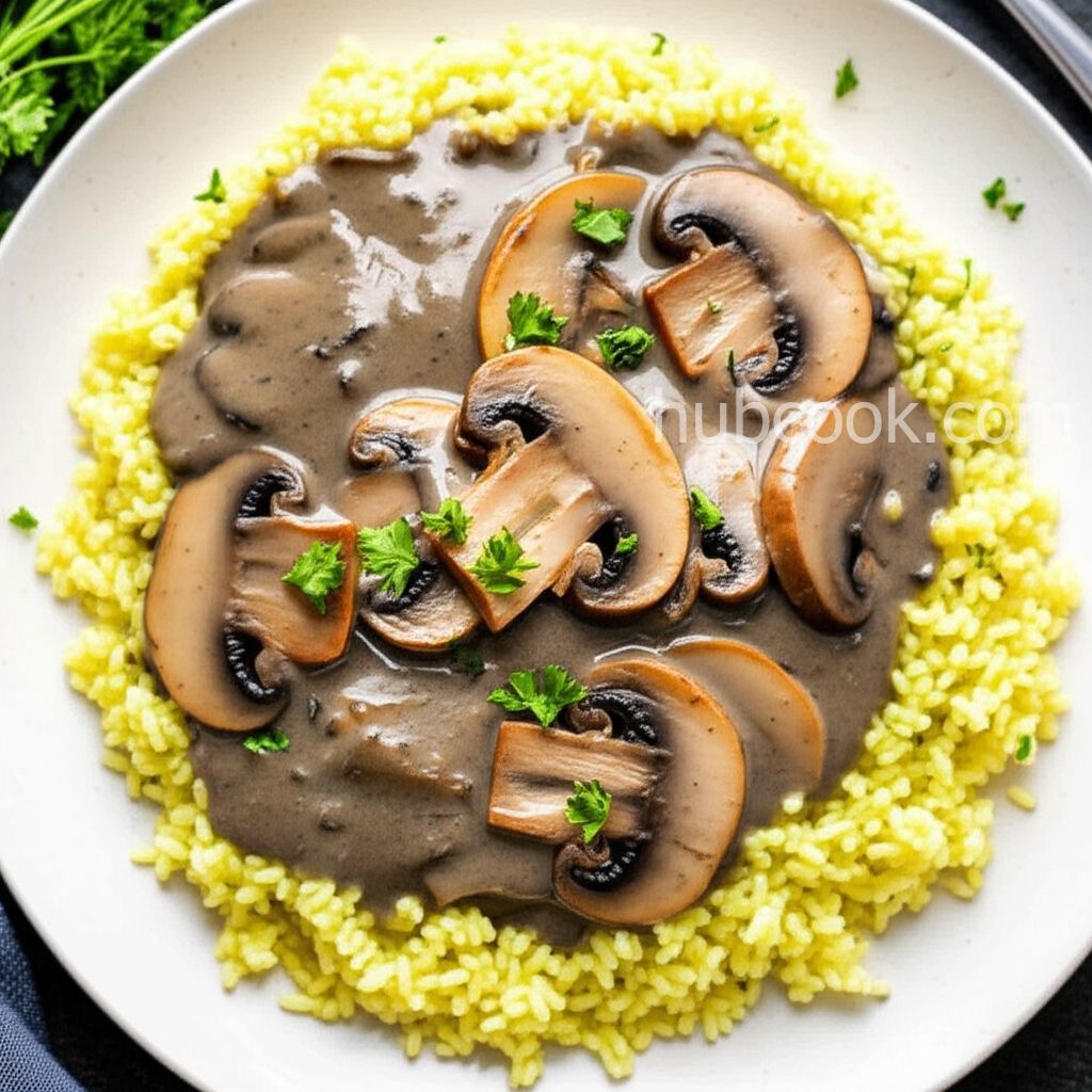 Vegan Creamy Mushroom Sauce
