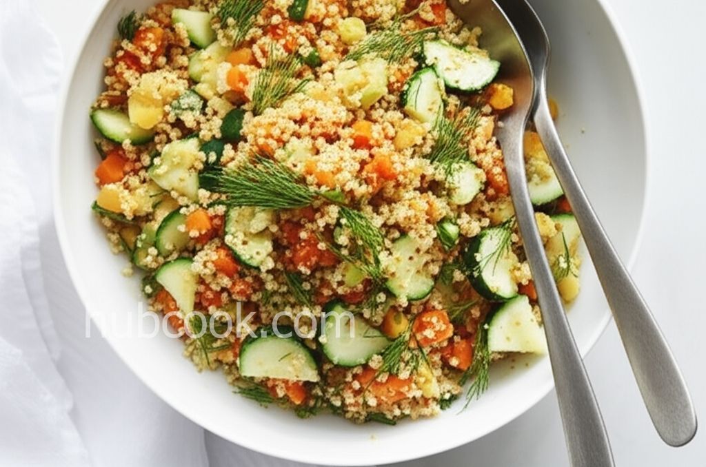 Vegan Quinoa Salad with Vegetables
