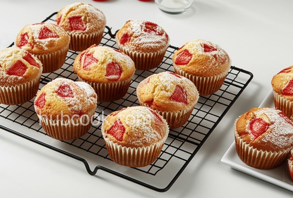 Vegan Strawberry Muffins