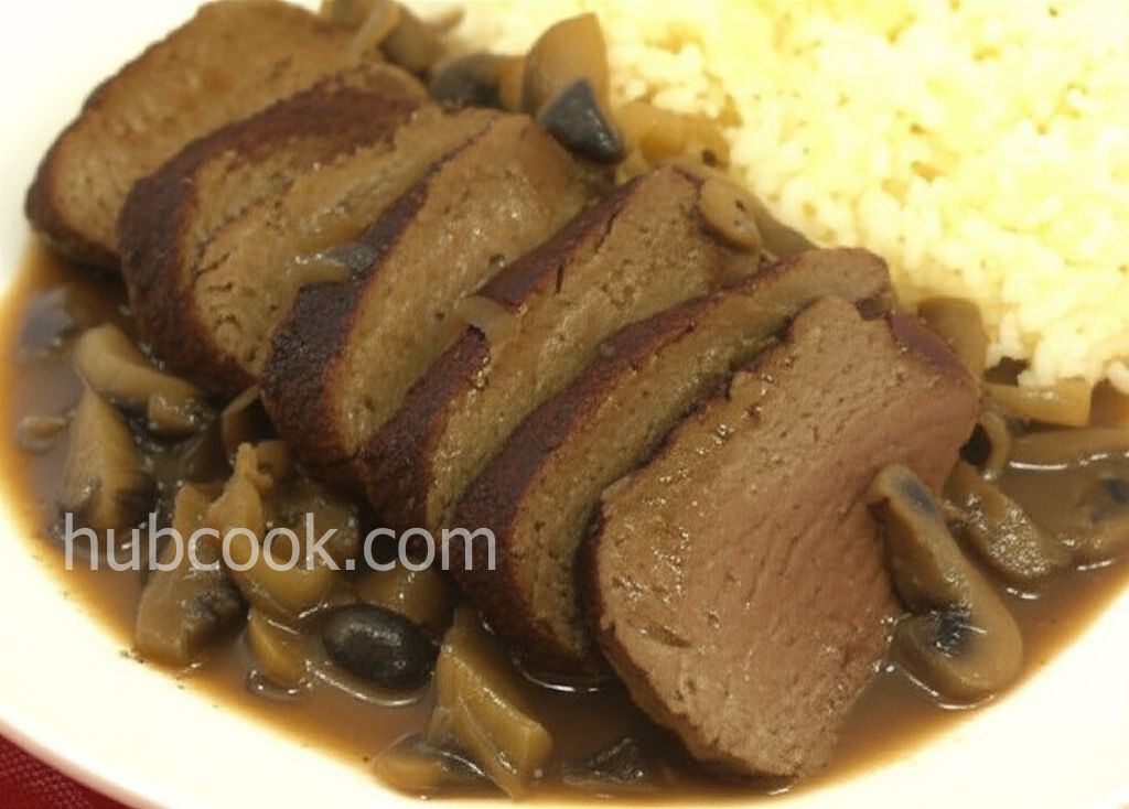Venison with Sherry-Mushroom Sauce