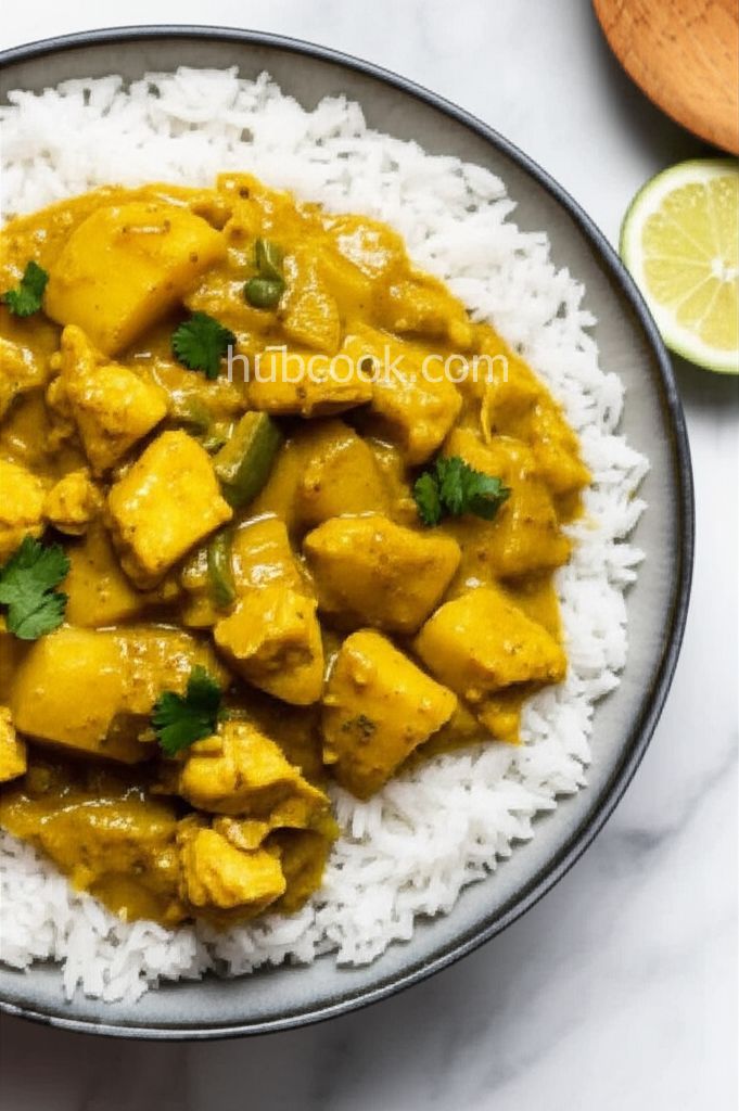 Yellow Chicken Curry with Coconut Milk