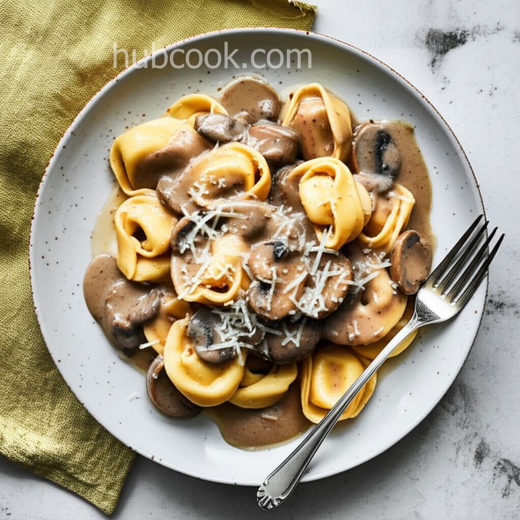 Absolutely Fabulous Portobello Mushroom Tortellini