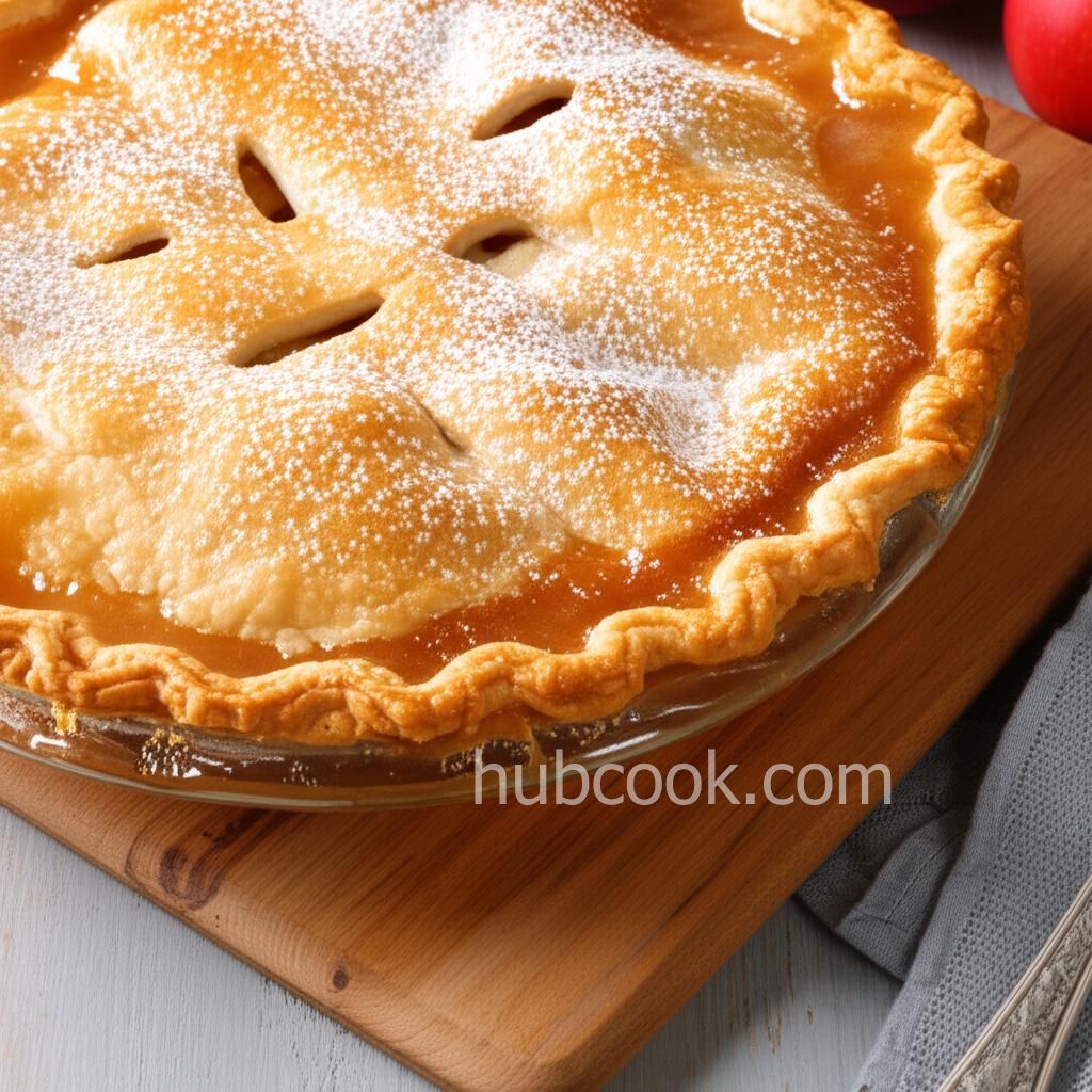 Apple and Nectarine Pie