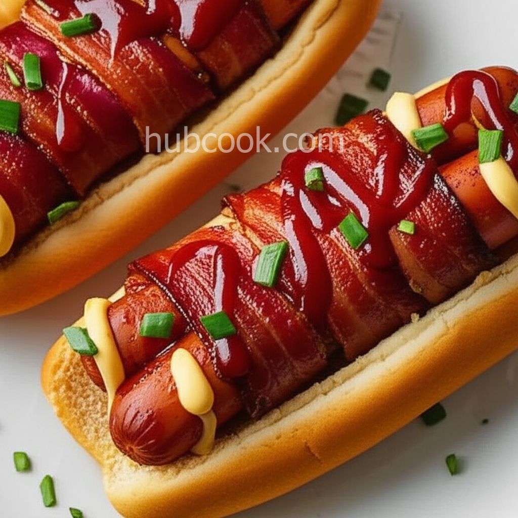 Bacon-Wrapped Chicken Dogs