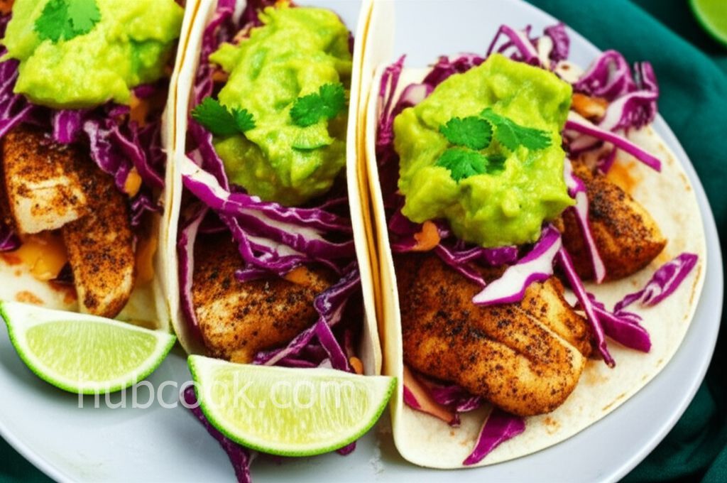 Blackened Tilapia Fish Tacos