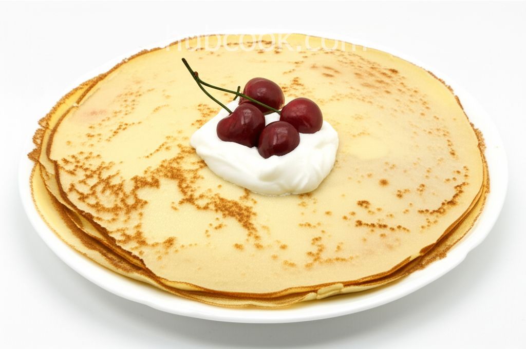Cheese and Lemon Blintzes