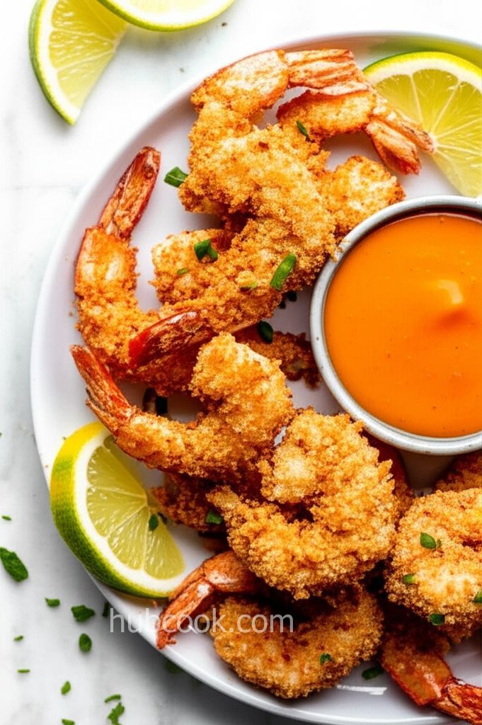 Coconut Shrimp with the Best Dipping Sauce
