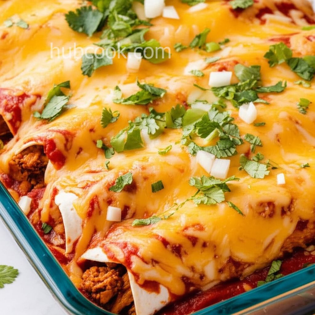 Easy Rotisserie Chicken Enchiladas