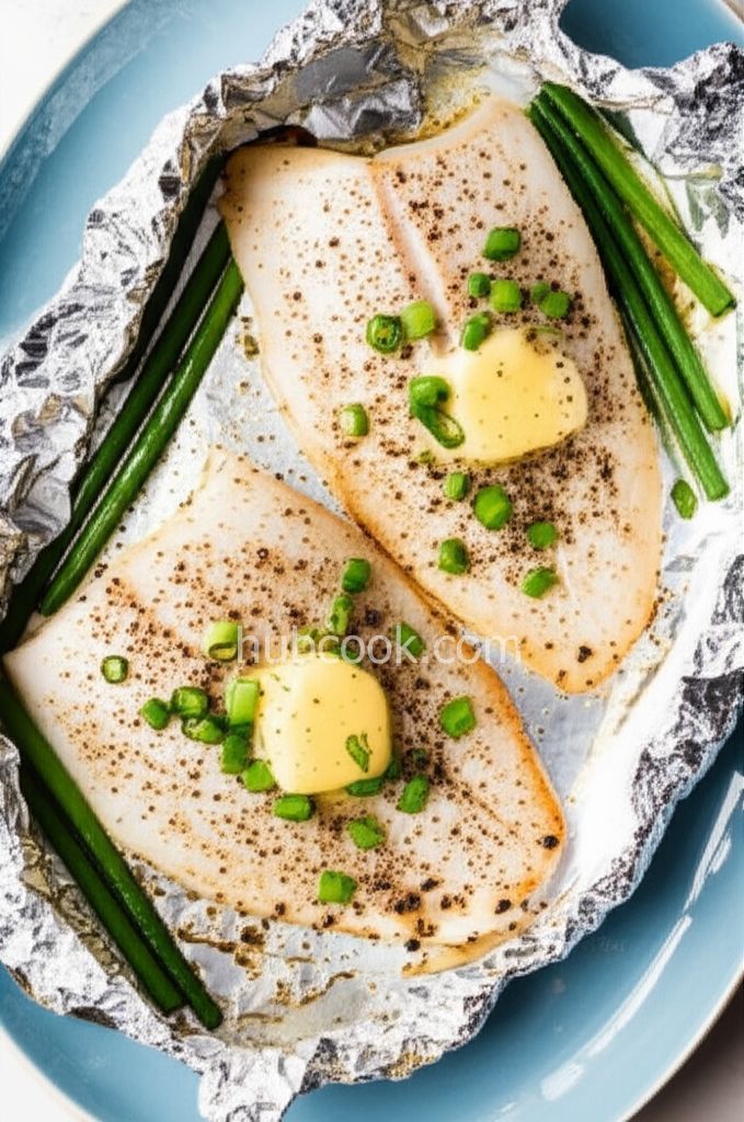 Grilled Herbed Tilapia in Foil Packets