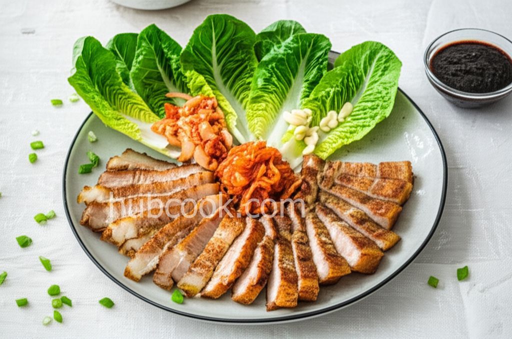 Herb Samgyupsal (Korean Grilled Pork Belly)