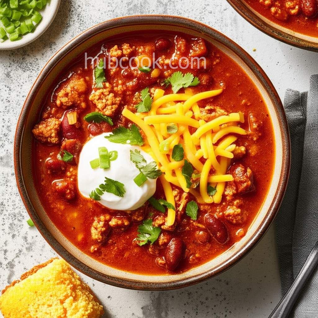 Kickin' Spicy Turkey Beer Chili