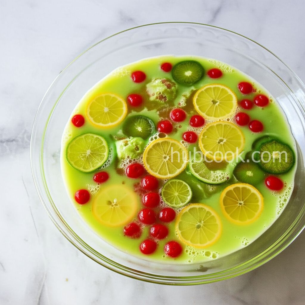 Lime Sherbet Punch