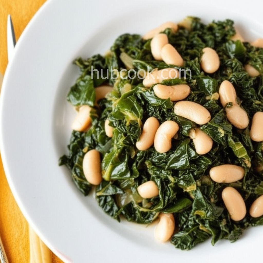 Mustard Greens 'n Beans