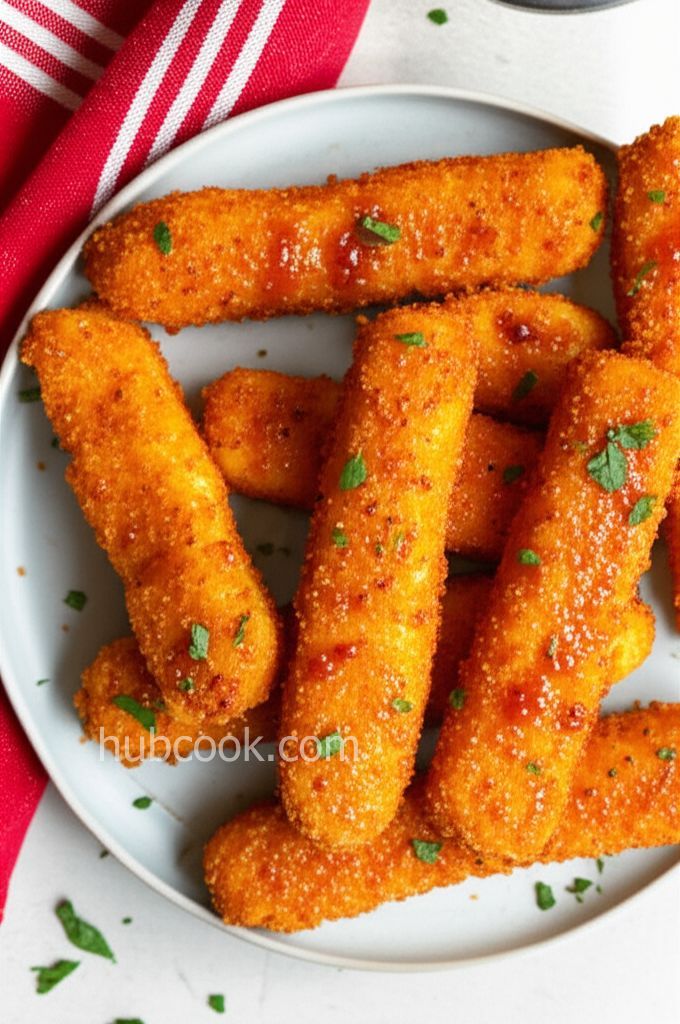 Nashville Hot Mozzarella Sticks