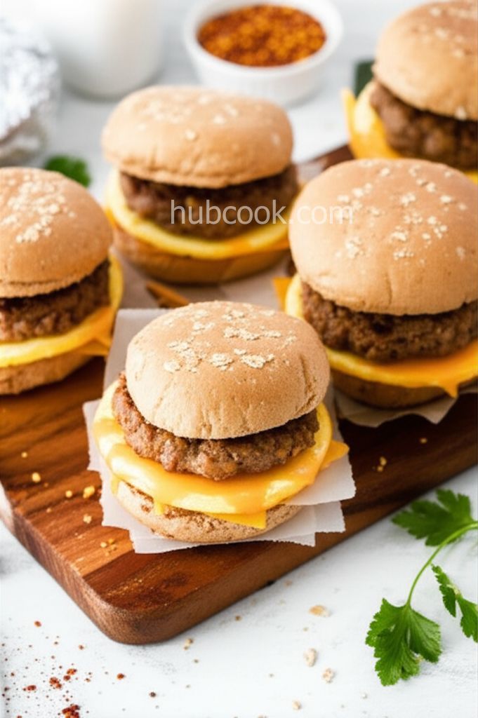 On-the-Go Breakfast Sandwiches