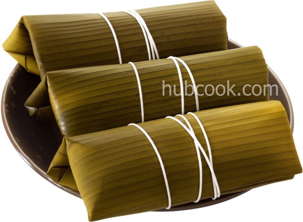 Pasteles with Yuca and Plantains