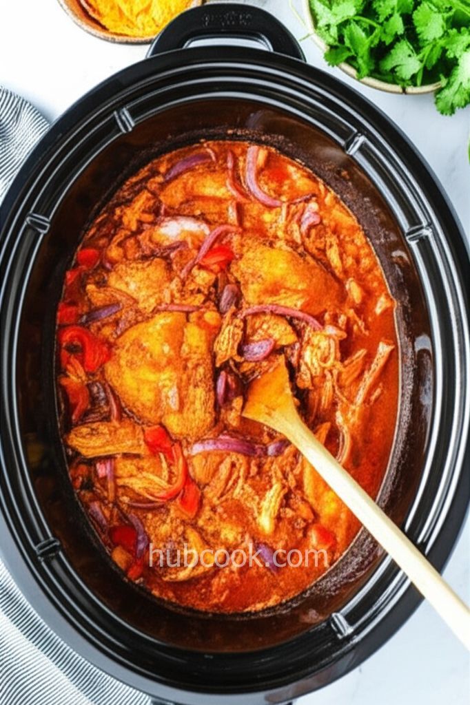 Slow Cooker Mexican Chicken Casserole