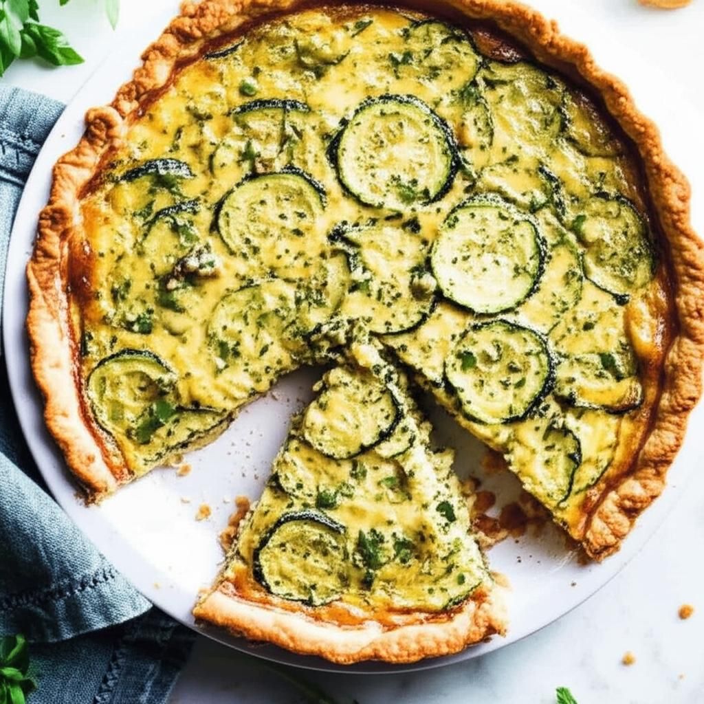 Summertime Zucchini Pie