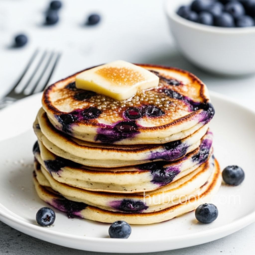 Todd's Famous Blueberry Pancakes