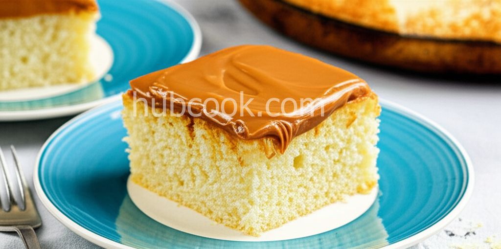 Tres Leches Cake with Dulce de Leche