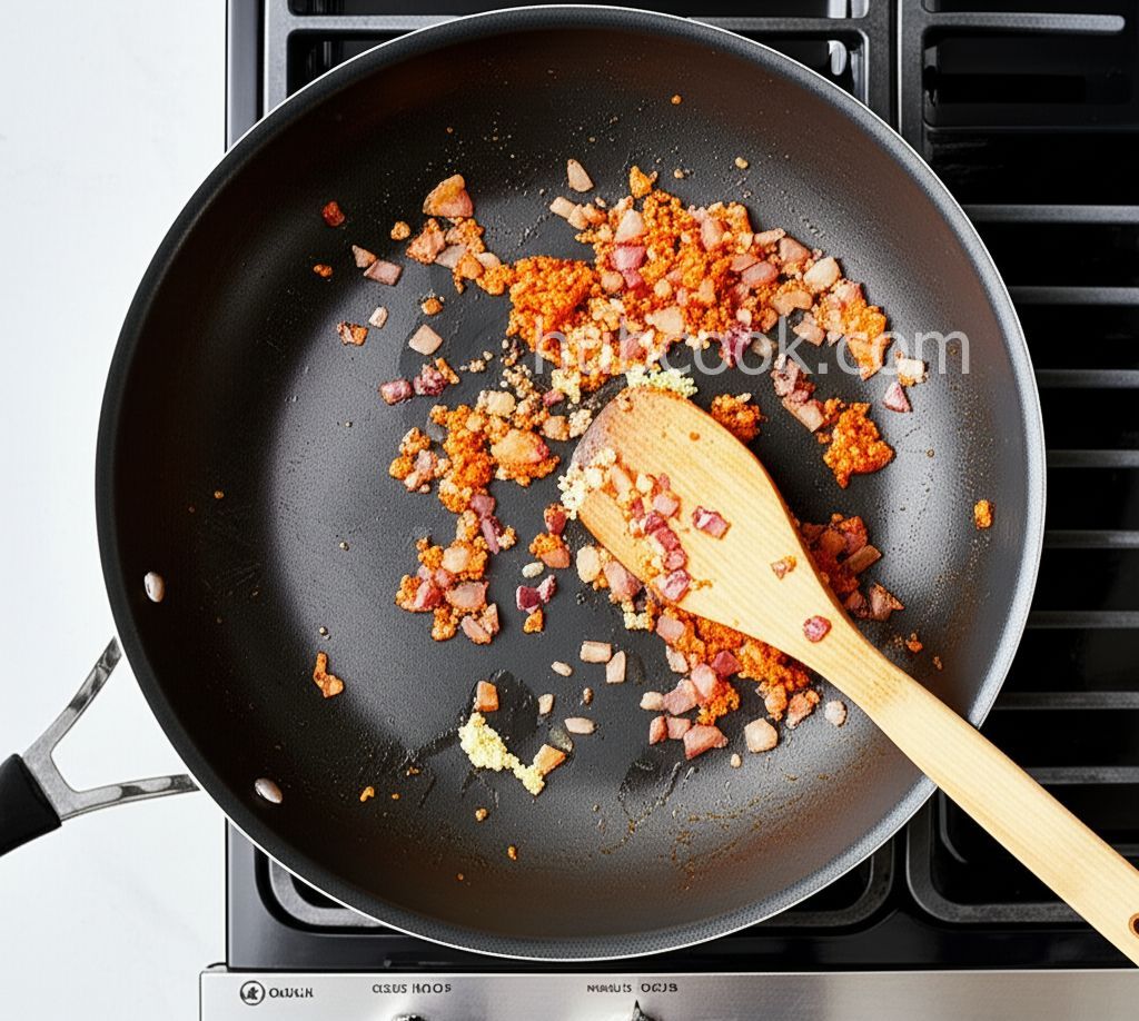 Vegan Korean Kimchi Fried Rice