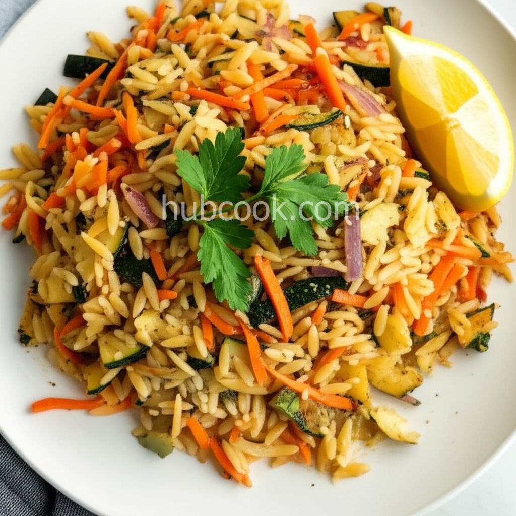 Vegetable Orzo